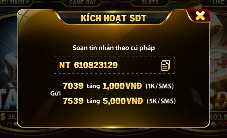Kích Hoạt Số Điện Thoại Là Cách An Toàn Nhất Để Bảo Vệ Tài Khoản Của Bạn Tại Go88