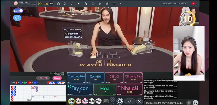 Đội Nhũ Dealer Chuyên Nghiệp Đăng Cấp Tại LiveStream Casino Go88 
