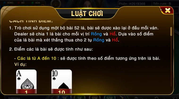 Rồng Hổ Tại Go88 Đấu Trường Cá Cược Đỉnh Cao Và Cơ Hội Phát Tài Thần Tốc